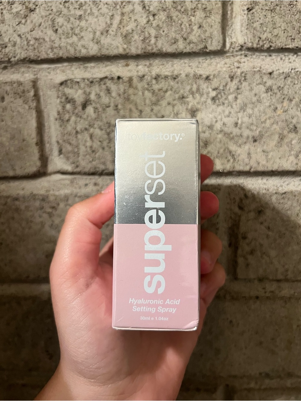 Superset Hyaluronic Acid Setting Spray - Pink